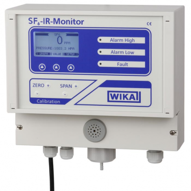 Monitor de emissões de gás SF6